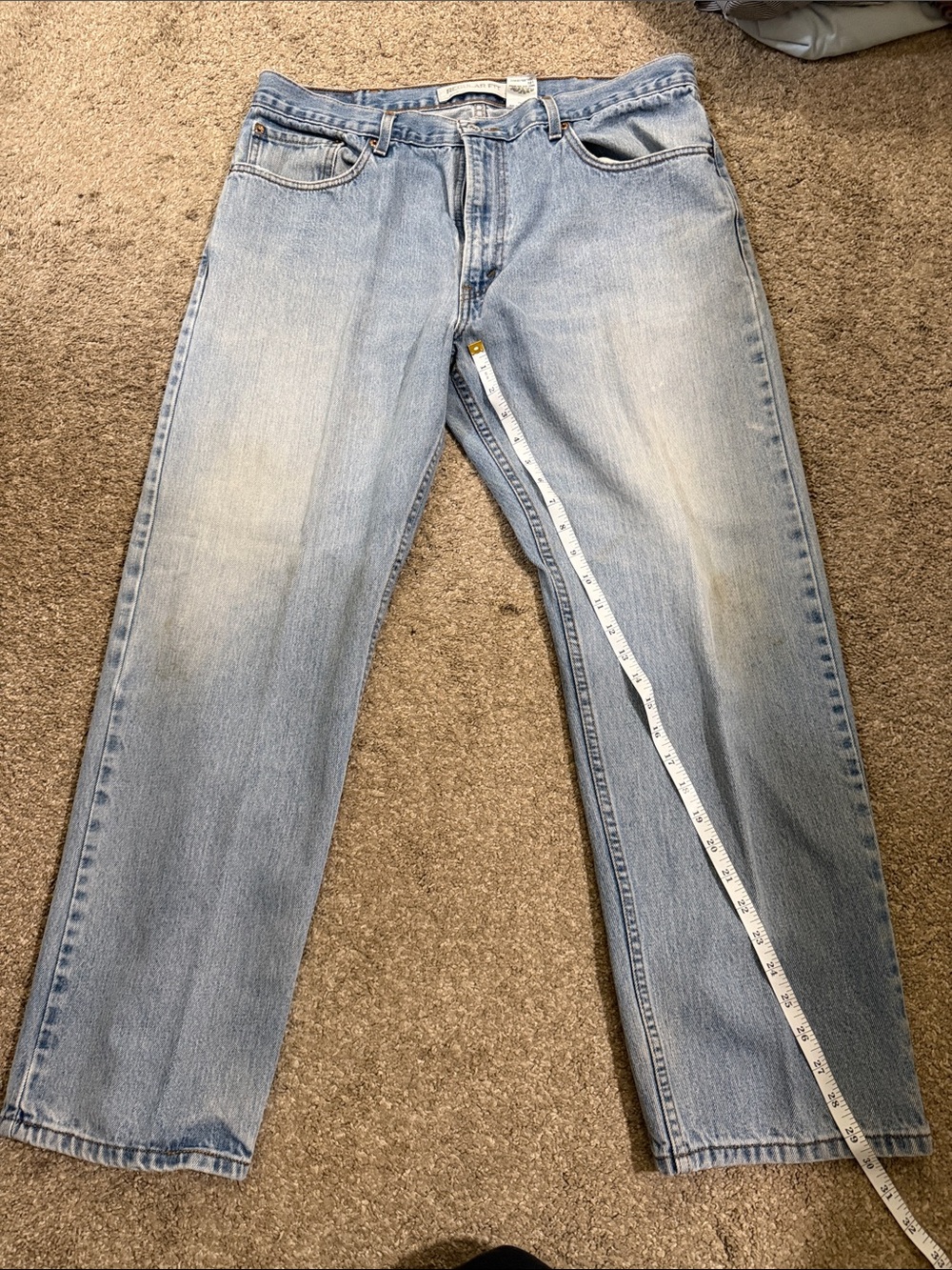 Levi's Light Blue Straight-Leg Jeans